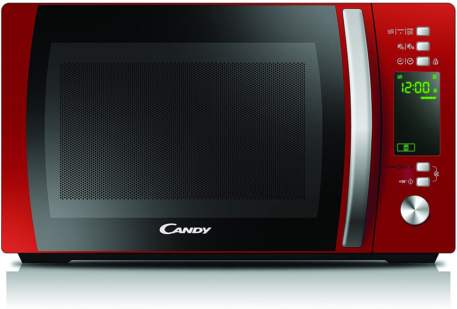👉 Microondas Candy CMXG20DR Diseño moderno y alegre